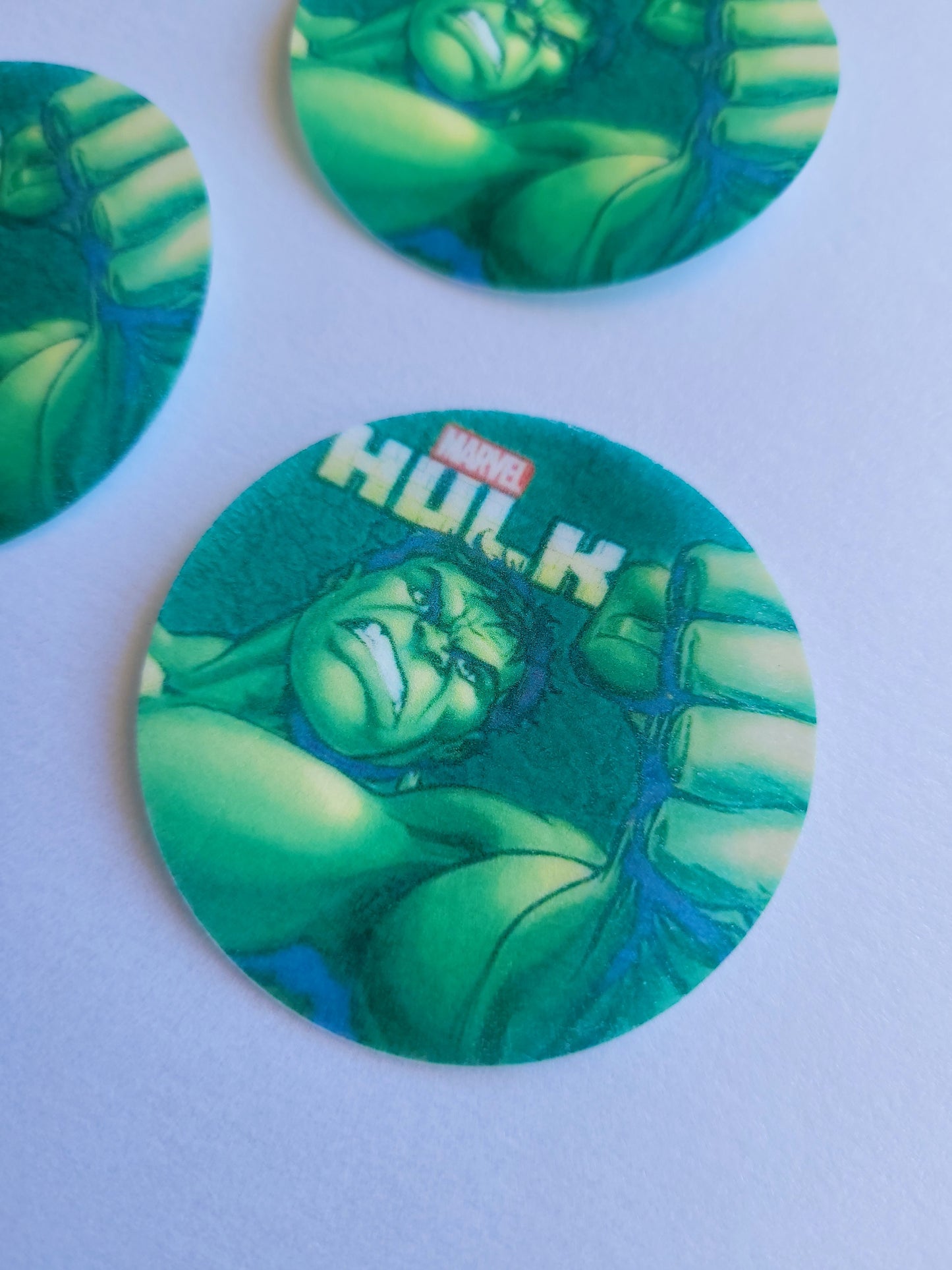 Edible Wafer Paper Pre-cut Toppers Hulk #03