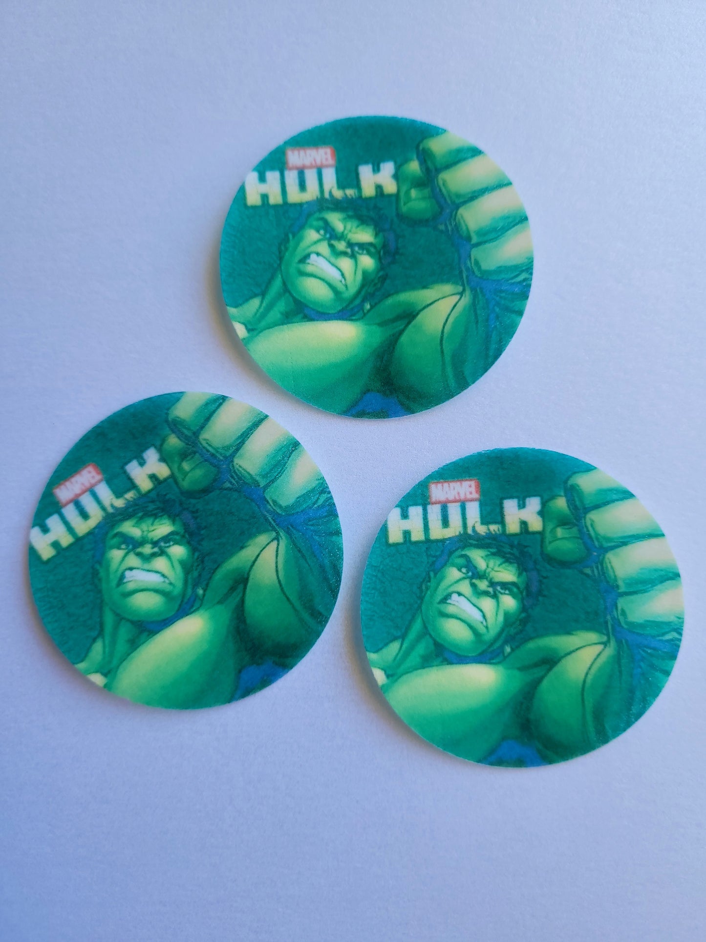 Edible Wafer Paper Pre-cut Toppers Hulk #03