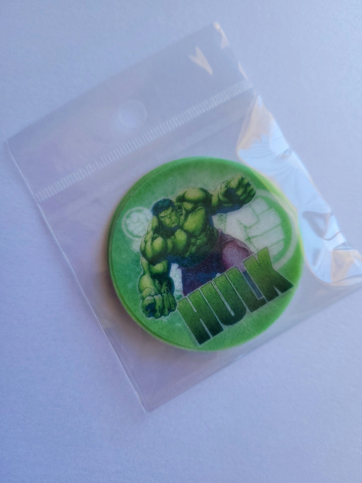 Edible Wafer Paper Pre-cut Toppers Hulk #02