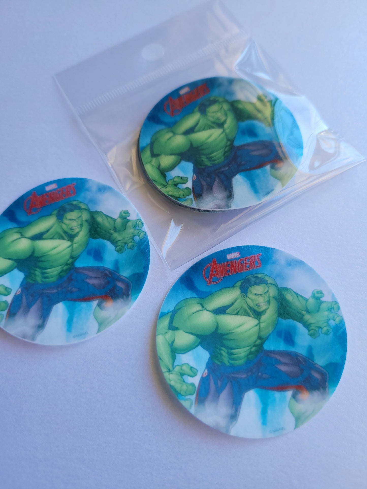 Edible Wafer Paper Pre-cut Toppers Hulk #01