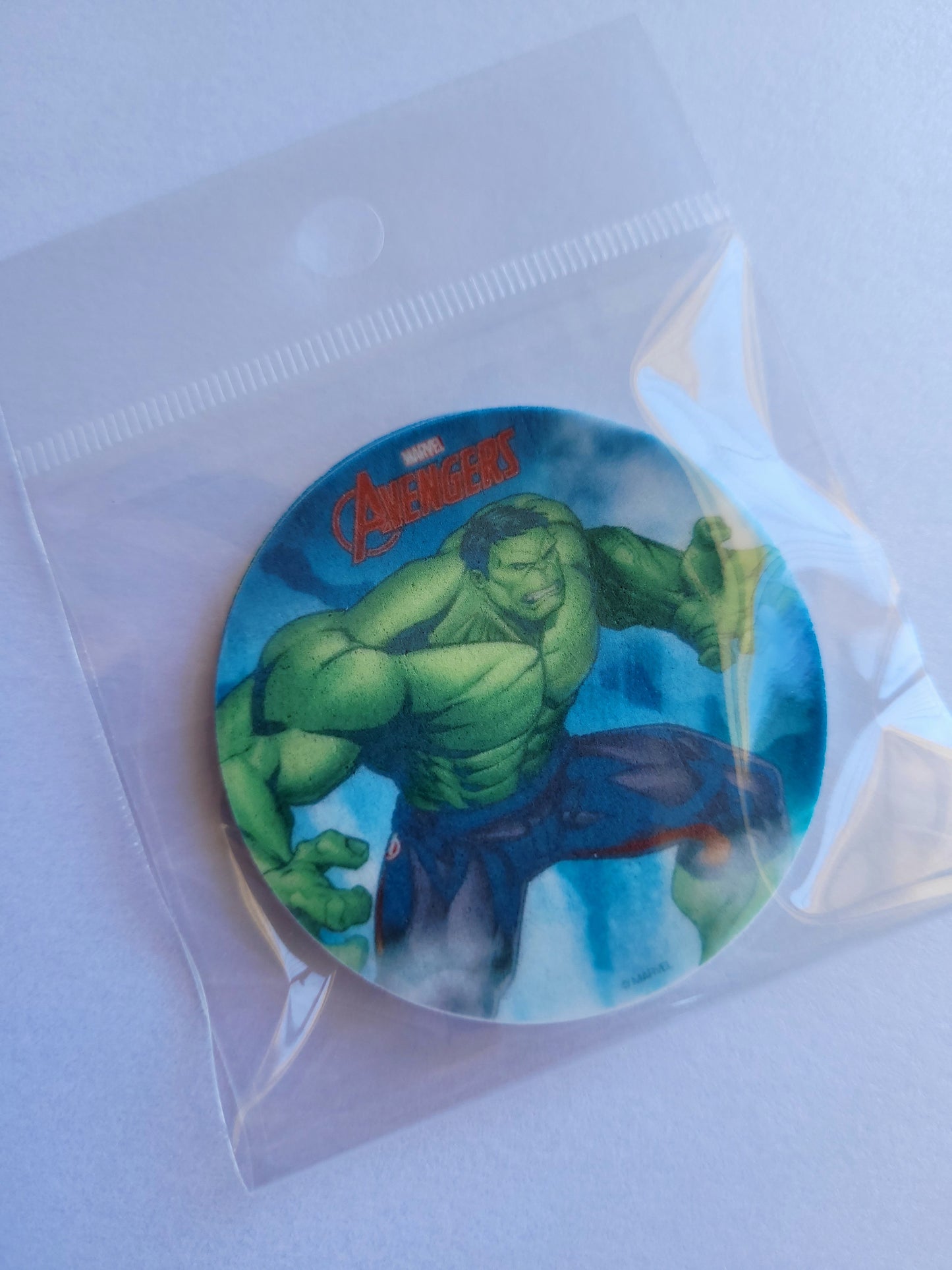 Edible Wafer Paper Pre-cut Toppers Hulk #01