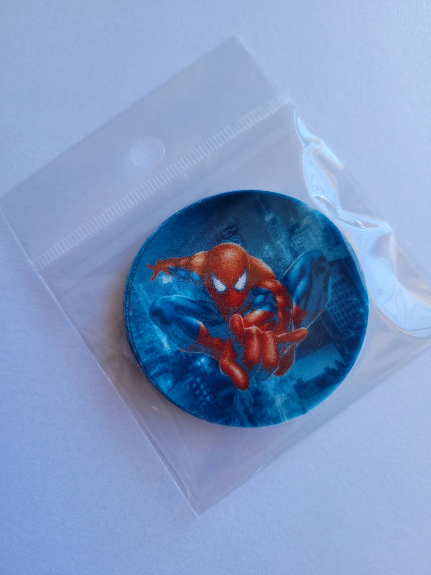 Edible Wafer Paper Pre-cut Toppers Spiderman #01