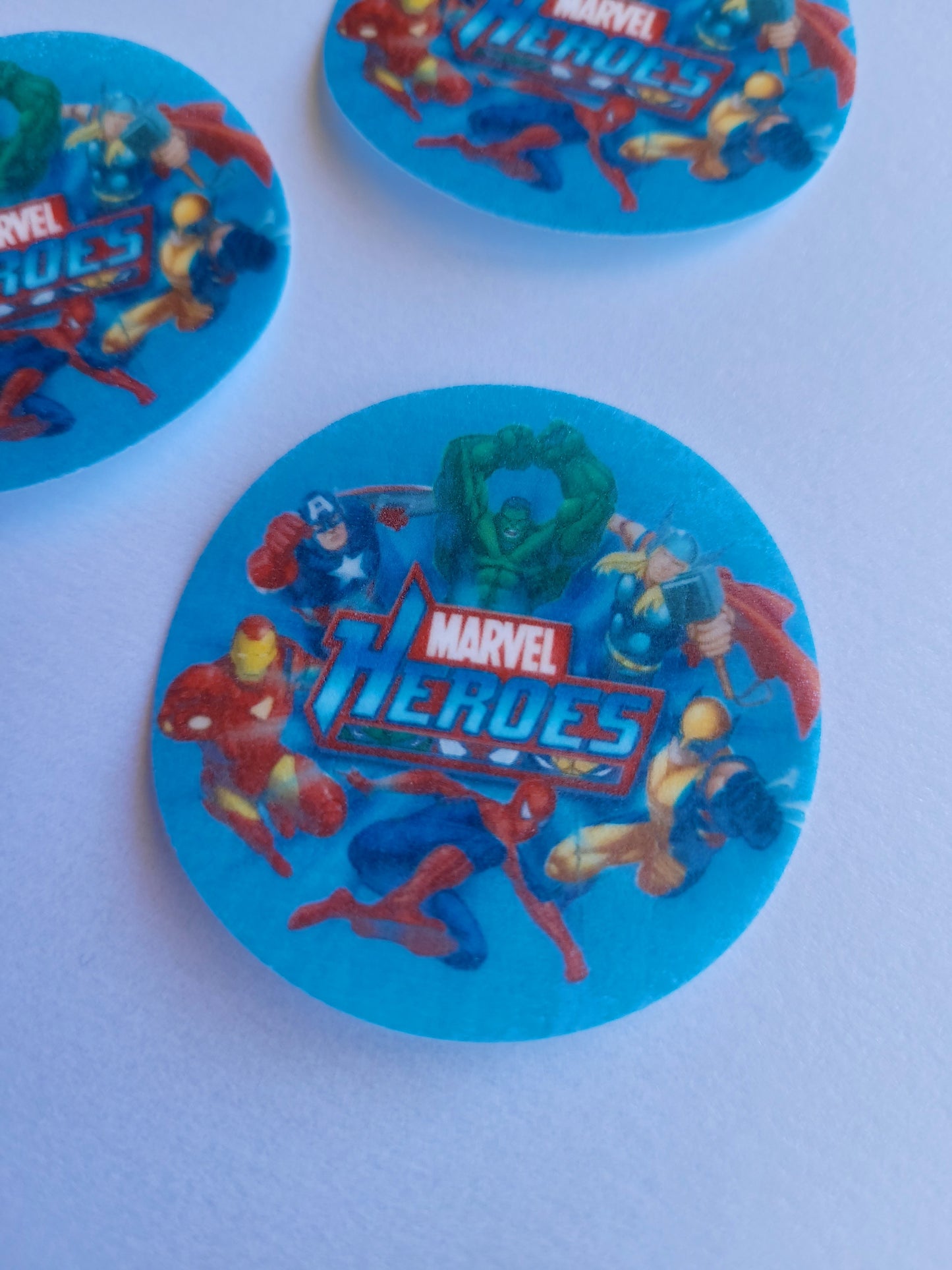 Edible Wafer Paper Pre-cut Toppers Avengers #04