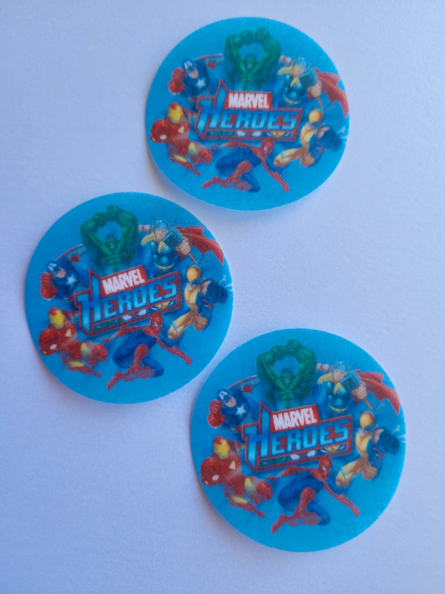 Edible Wafer Paper Pre-cut Toppers Avengers #04