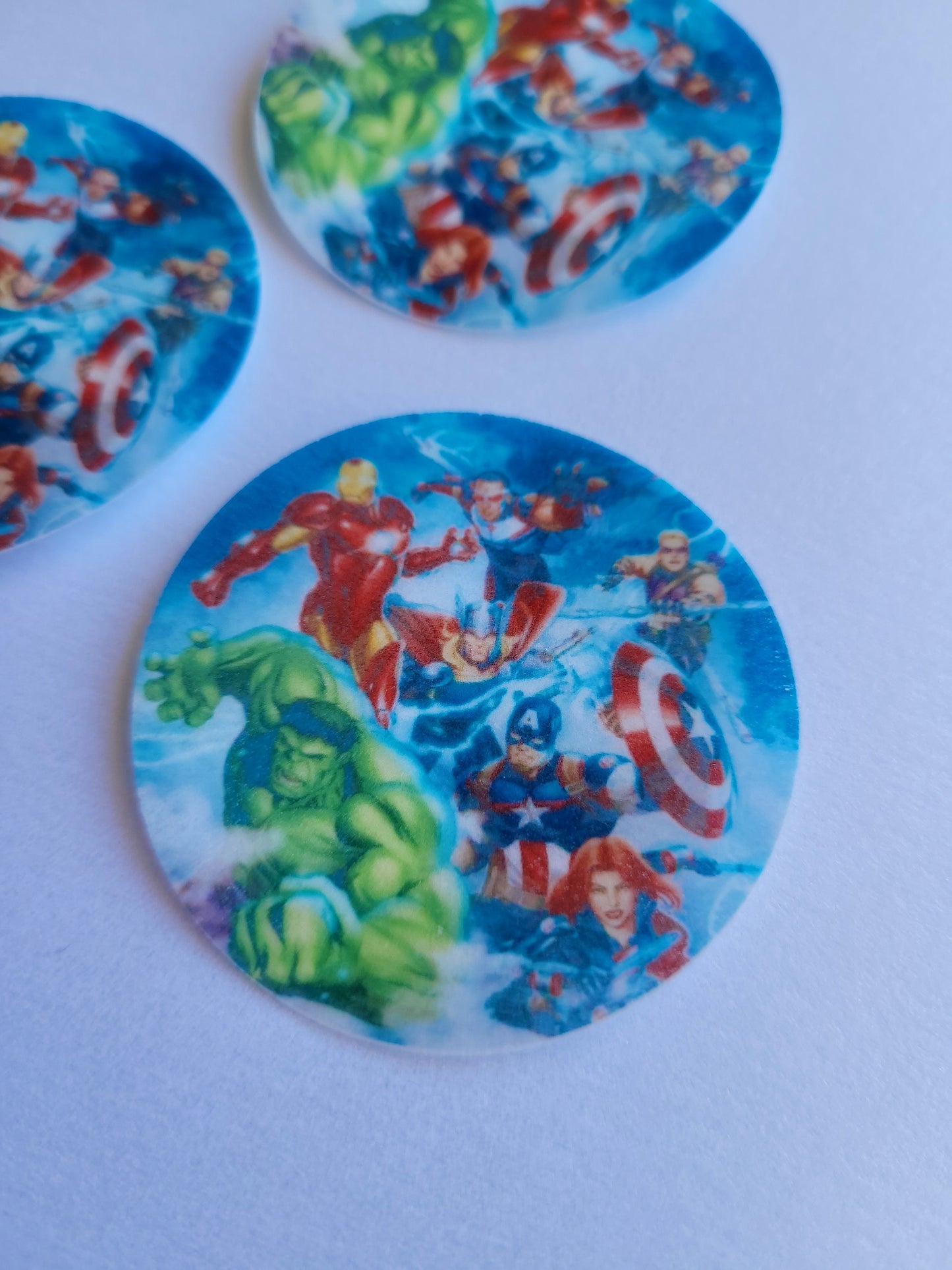 Edible Wafer Paper Pre-cut Toppers Avengers #03