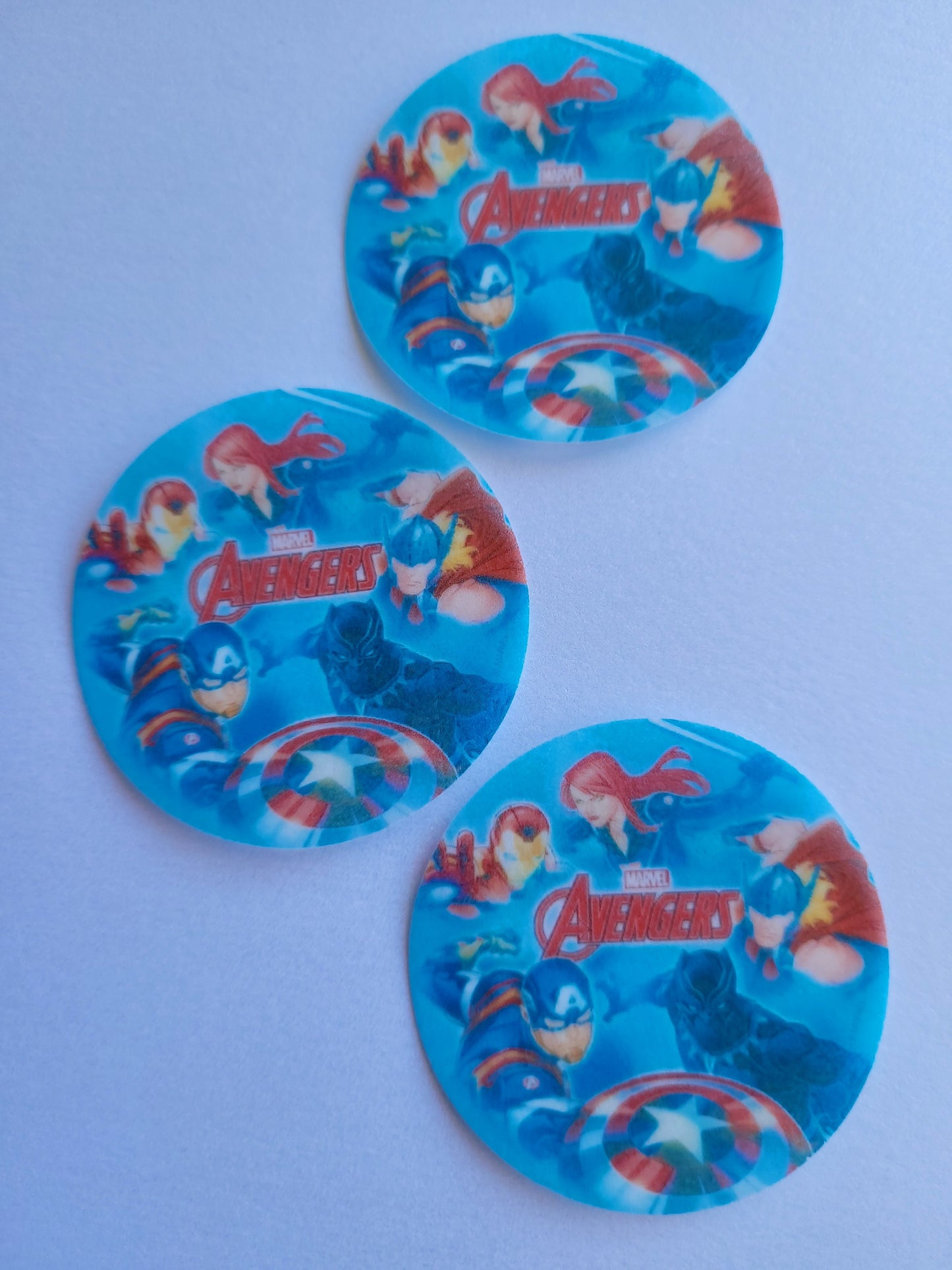 Edible Wafer Paper Pre-cut Toppers Avengers #02