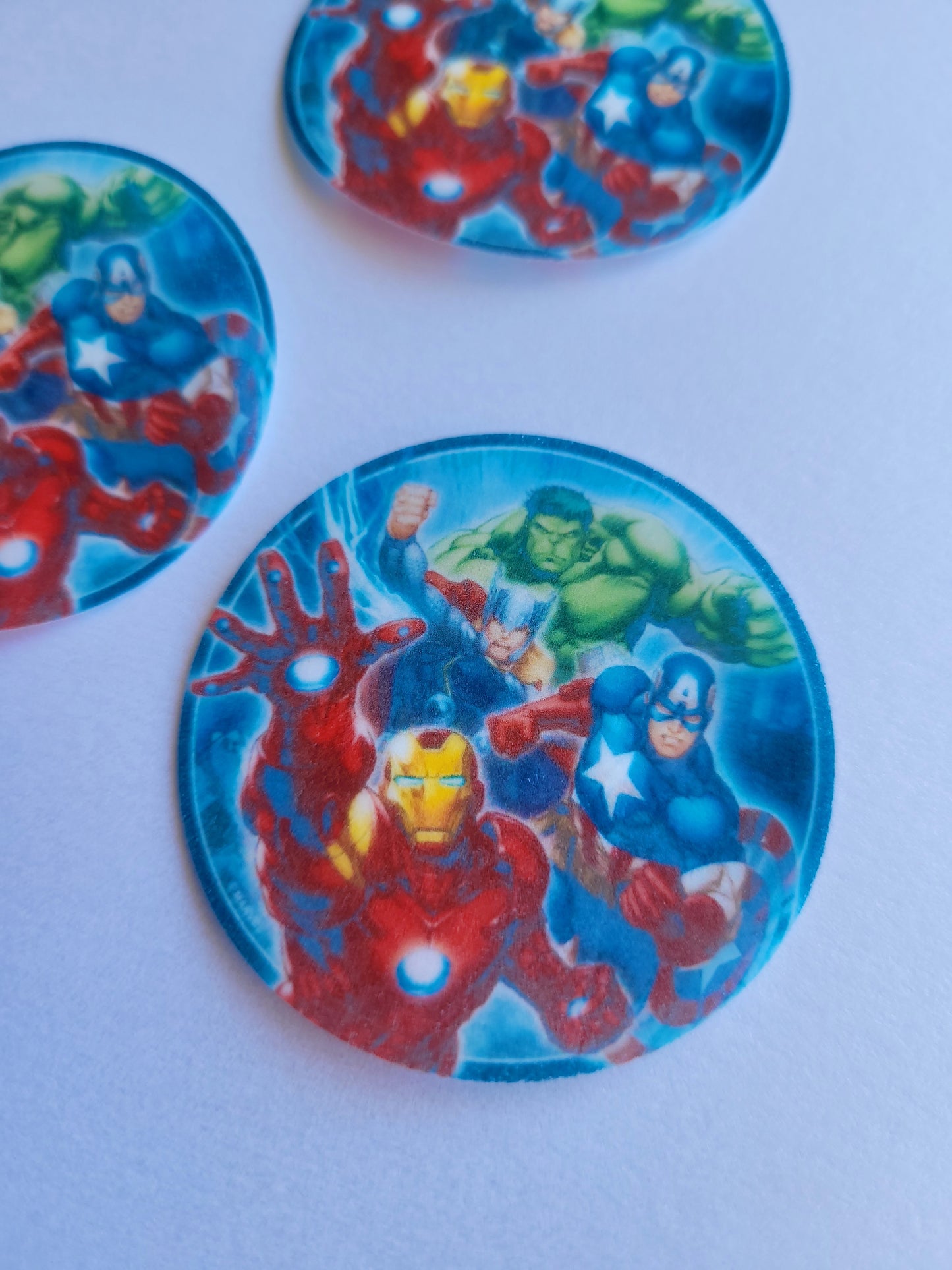 Edible Wafer Paper Pre-cut Toppers Avengers #01