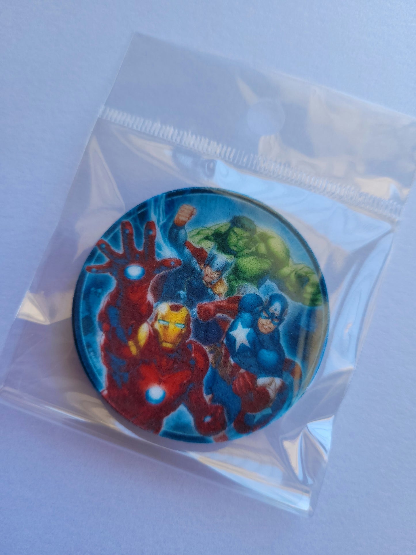 Edible Wafer Paper Pre-cut Toppers Avengers #01