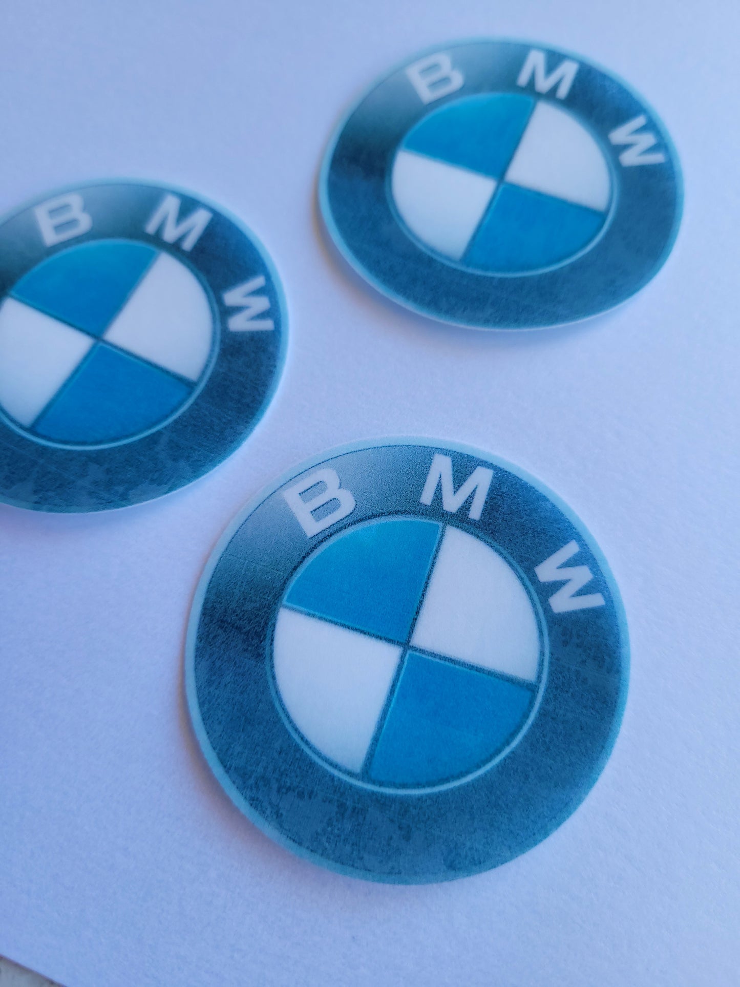 Edible Wafer Paper Pre-cut Toppers BMW #01