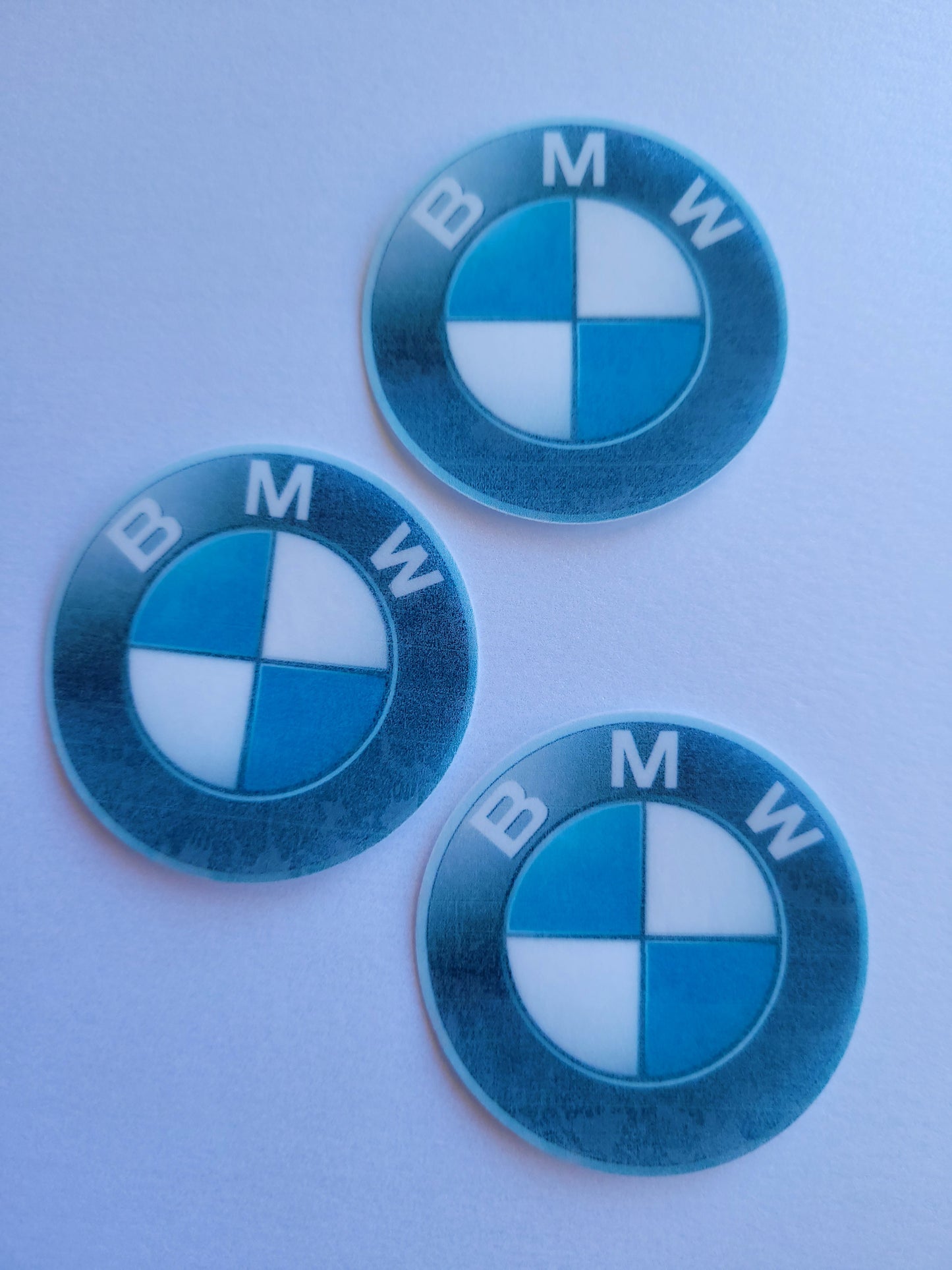 Edible Wafer Paper Pre-cut Toppers BMW #01