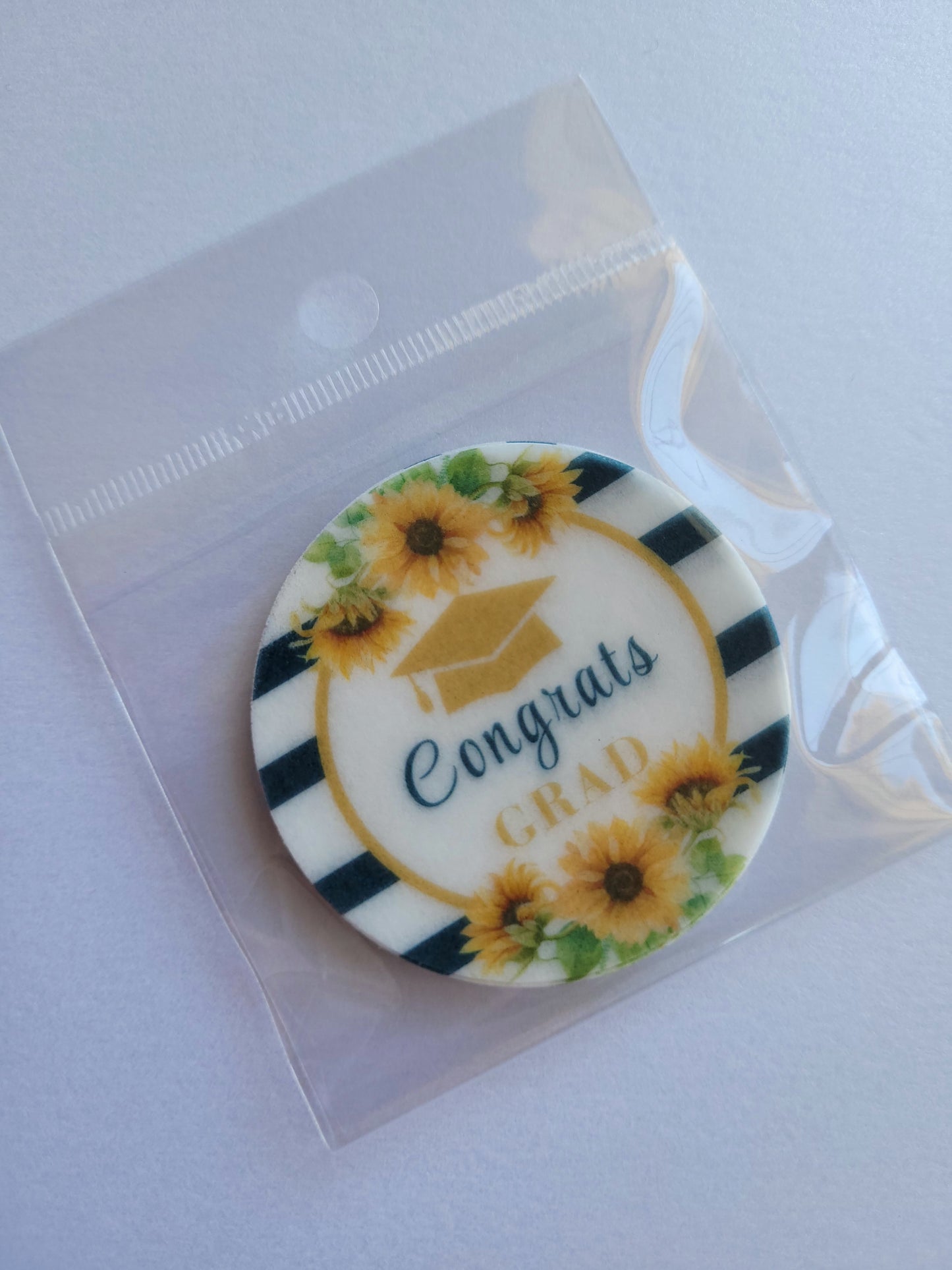 Edible Wafer Paper Pre-cut Toppers Graduation #03