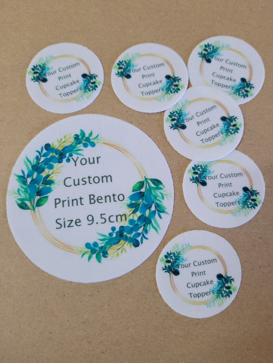 Custom Fondant/Rice Paper/Icing Sheet Prints